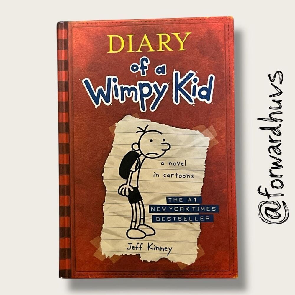 Diary of a Wimpy Kid – Hardcover – Jeff Kinney – 2007 First Edition
